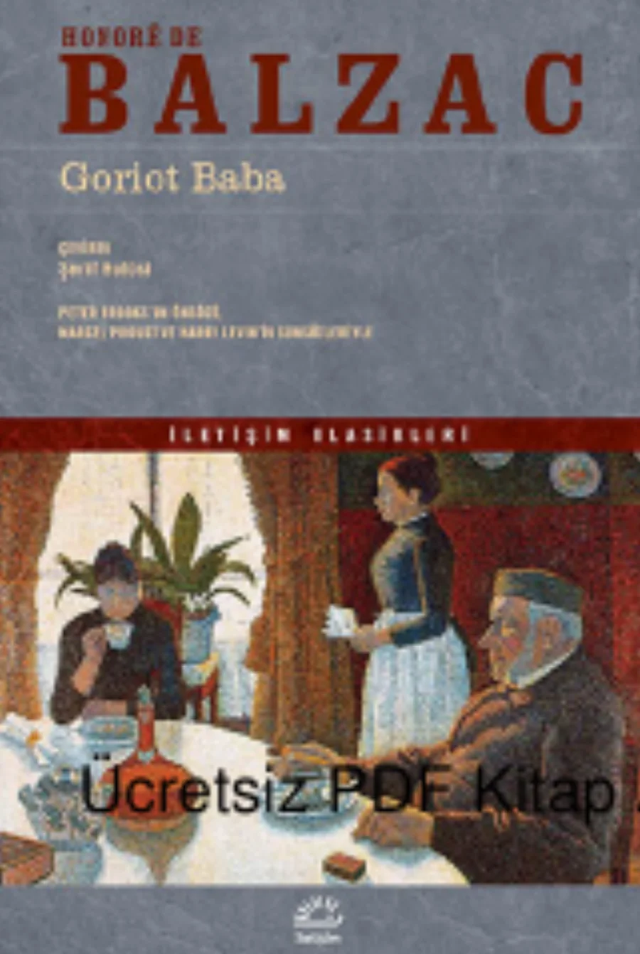 Honor de Balzac Goriot Baba 2 kapak görseli