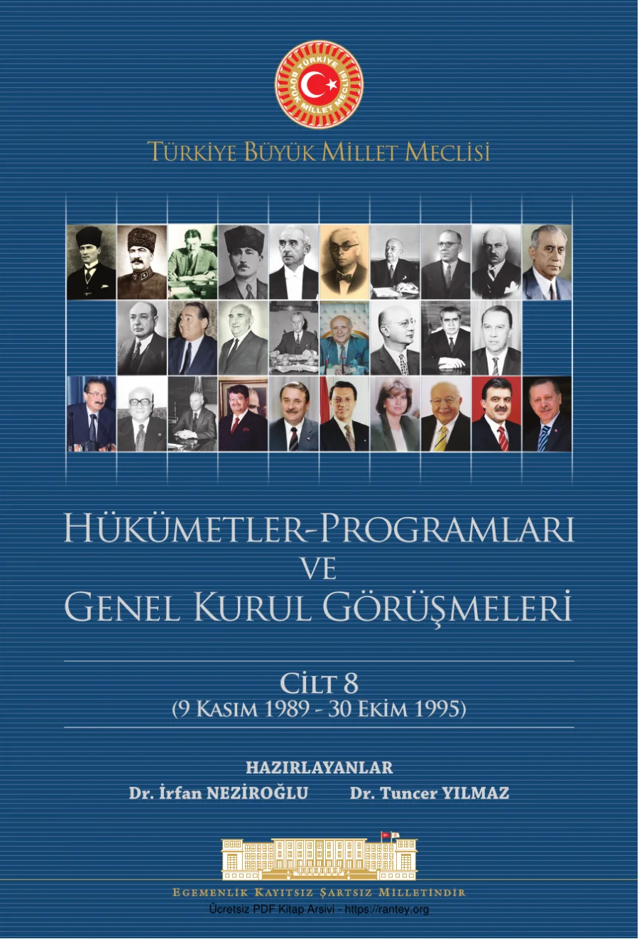Hükümetler Cilt 08 TBMM Yayınları kapak görseli