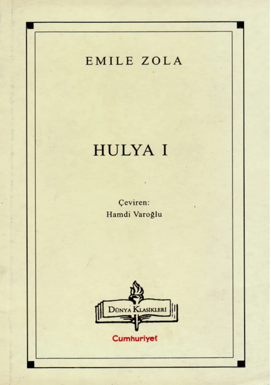 Hülya I kitap kapağı