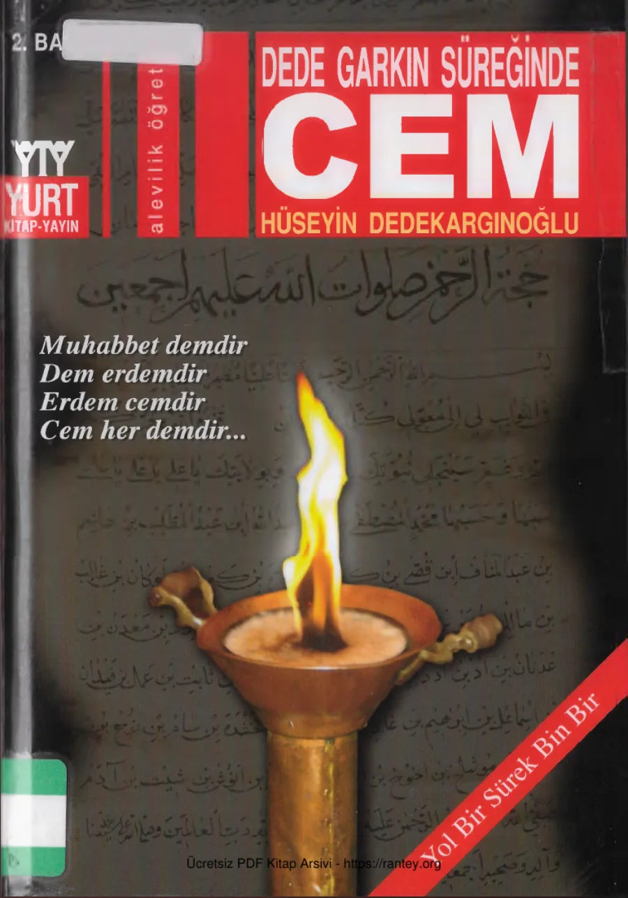 Hüseyin Dedegarkınoğlu Dede Garkın Süreğinde Cem kapak görseli