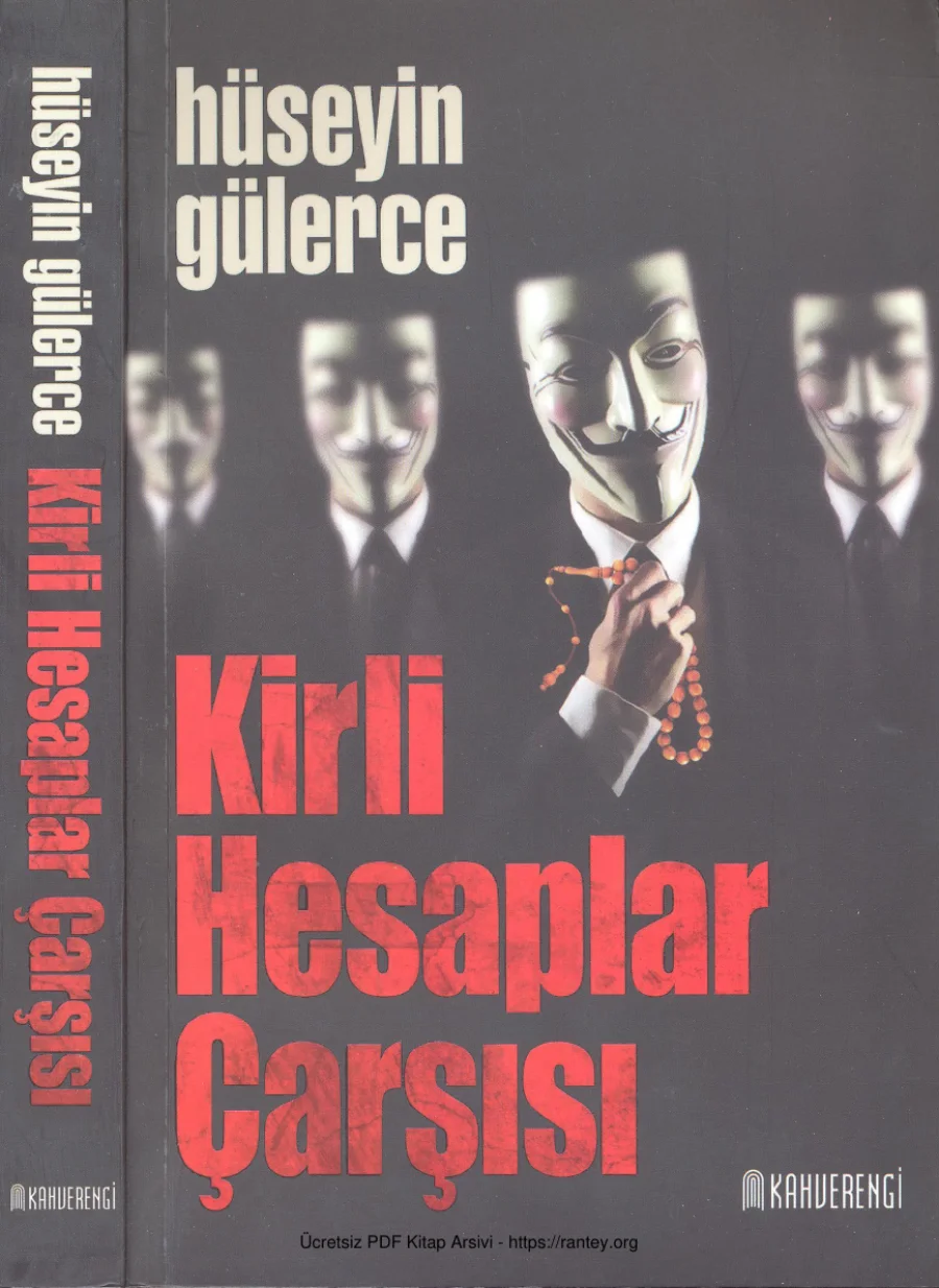 Hüseyin Gülerce Kirli Hesaplar Çarşısı Kahverengi Yayınları kapak görseli