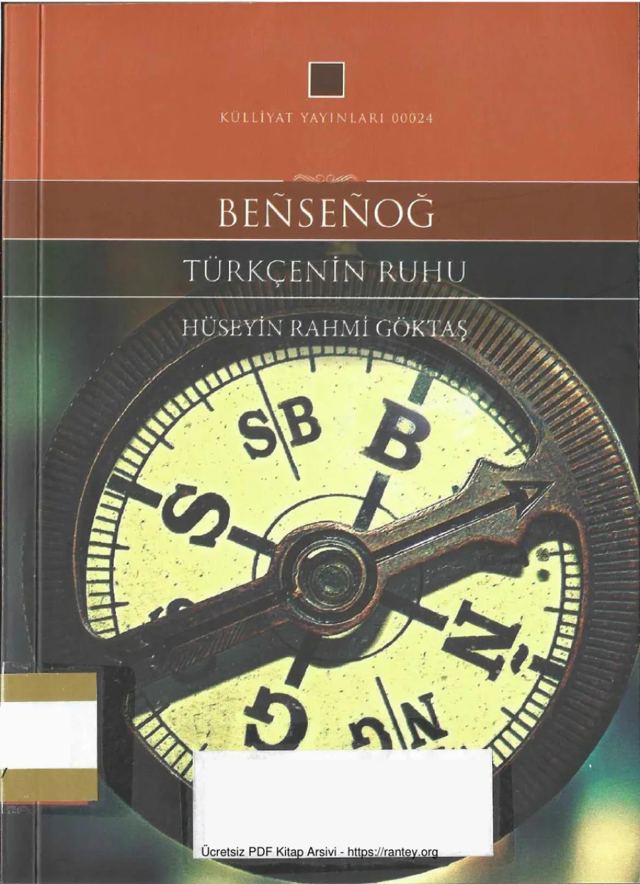 Hüseyin Rahmi Göktaş Bensenoğ Türkçenin Ruhu kapak görseli