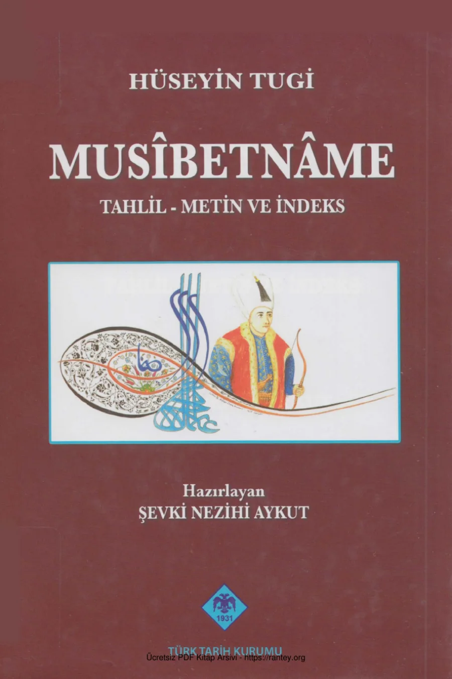Hüseyin Tugi Musbetnme kapak görseli