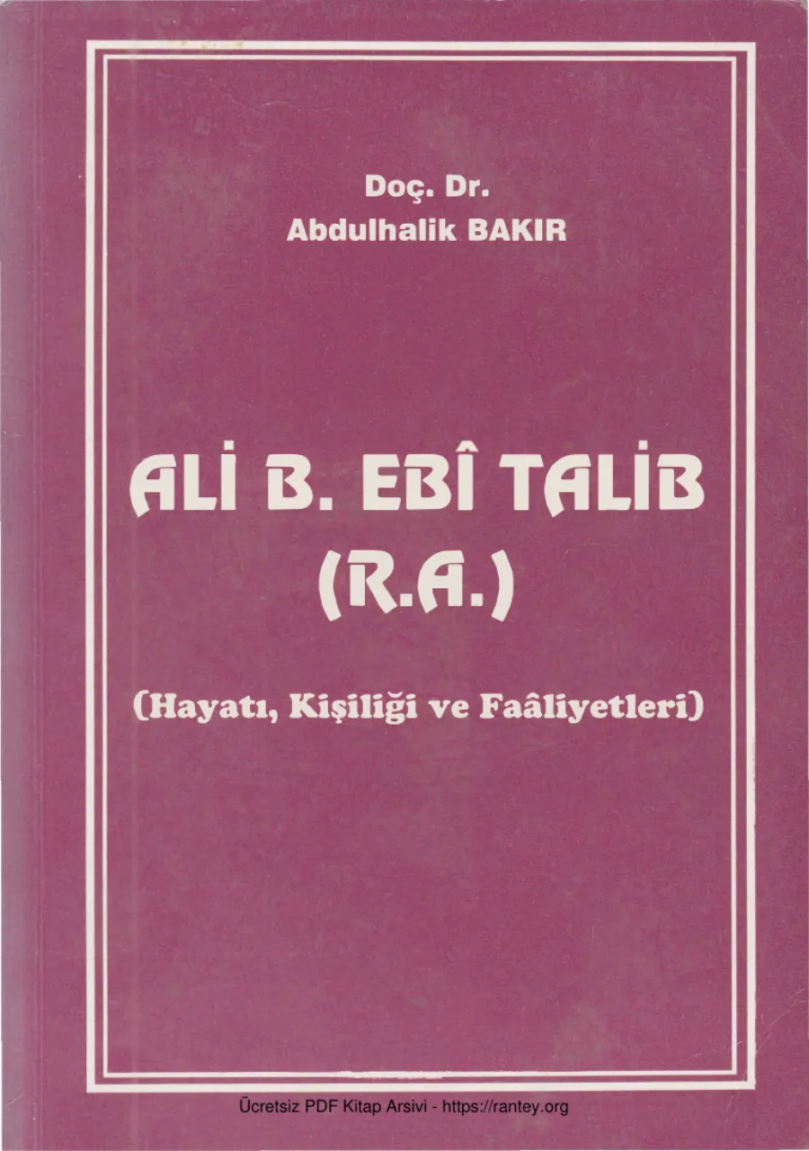 Hz Ali b Ebi Talip kapak görseli