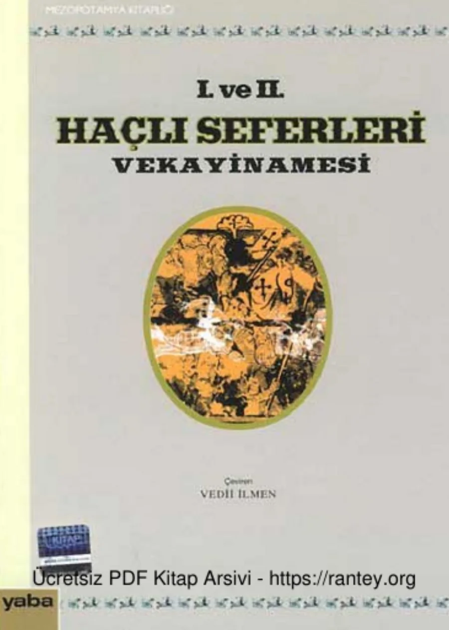 I ve II Haçlı Seferleri Vakayinamesi kapak görseli