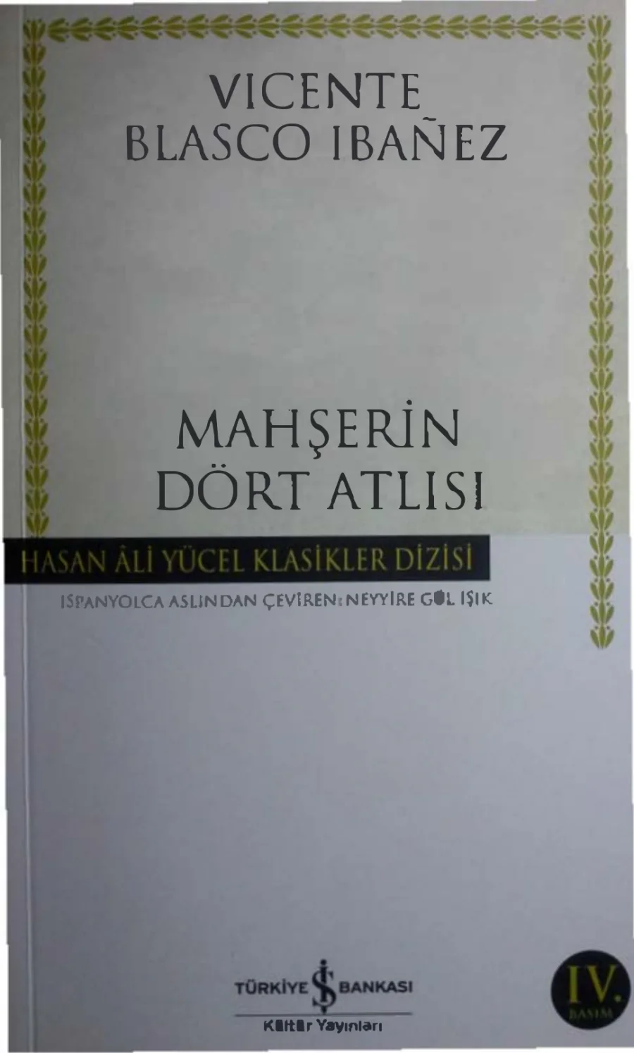 İbanez Mahşerin Dört Atlısı kapak görseli