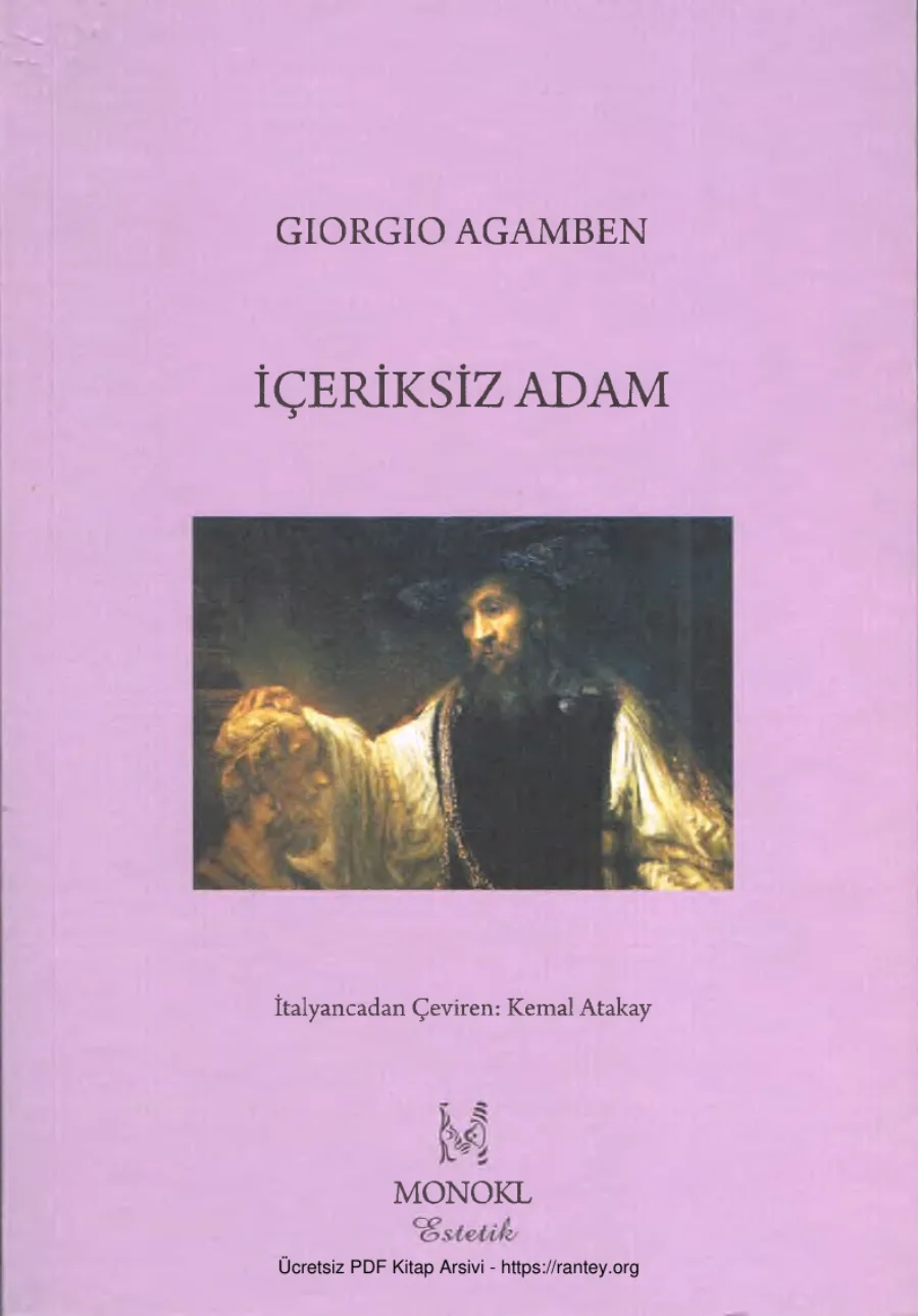 İçeriksiz Adam kapak görseli
