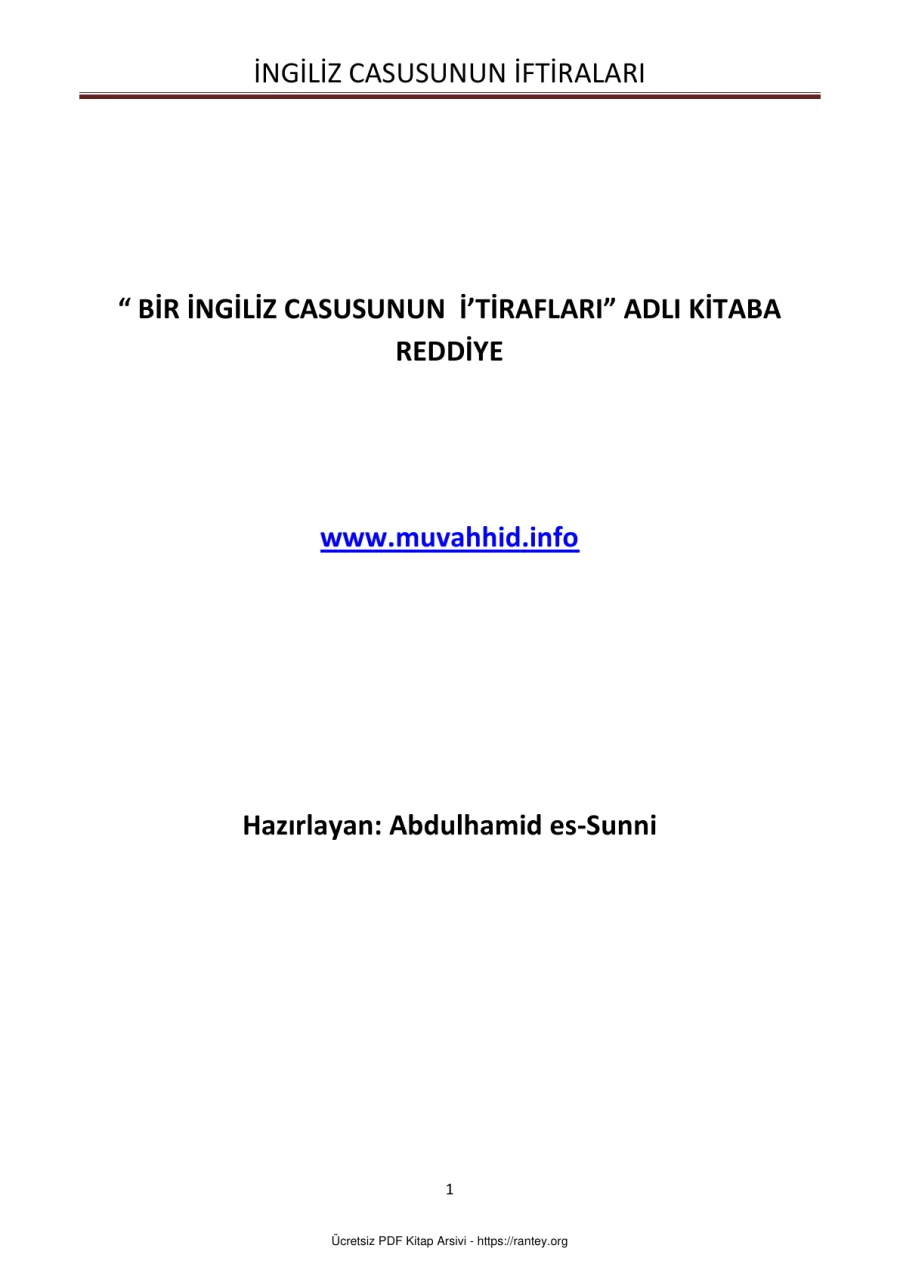iftiralari Ebu Abdulmumin Tekin Mıhçı kapak görseli