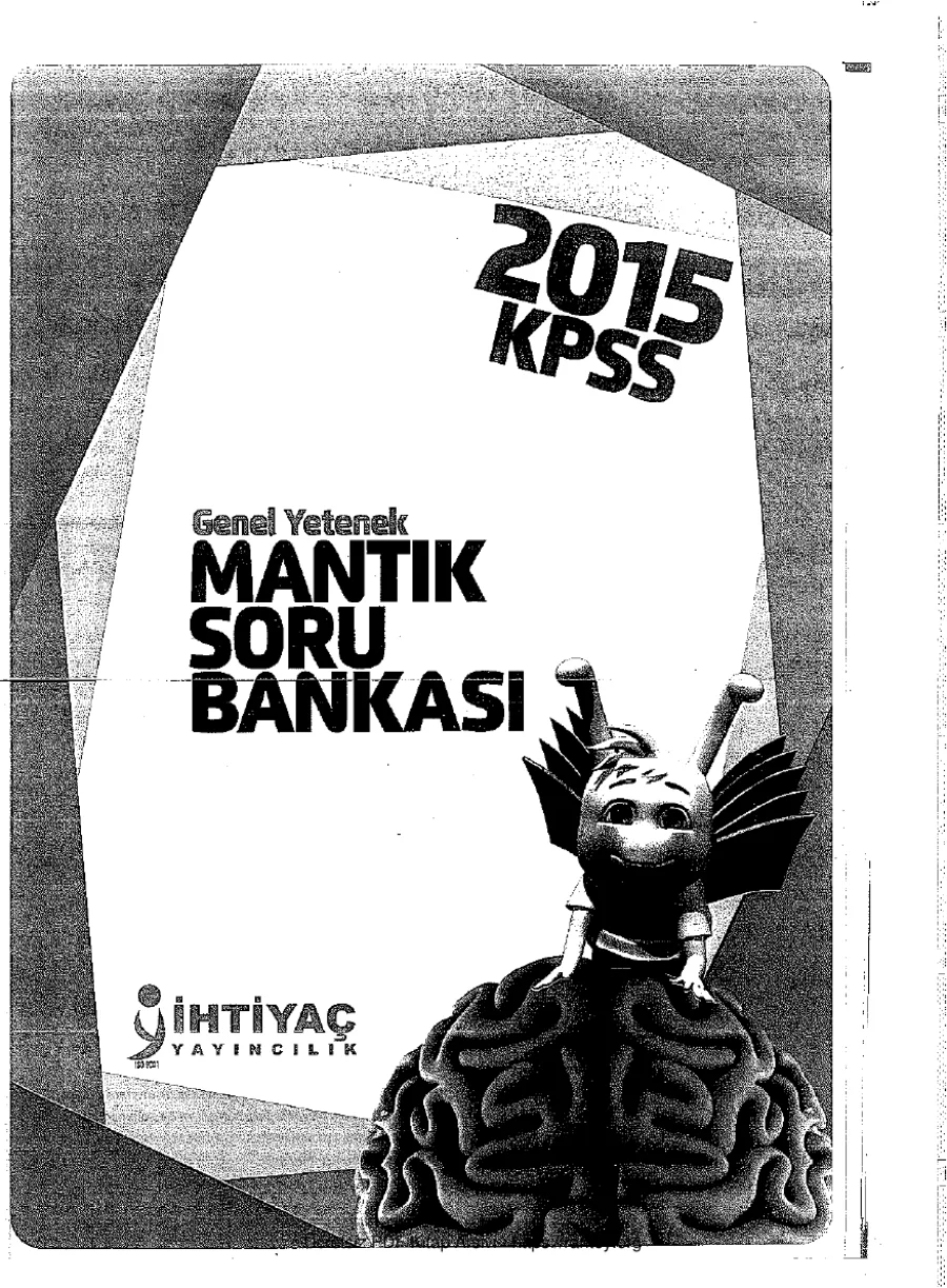 İhtiyaç Mantık Soru Bankası 2015 kapak görseli