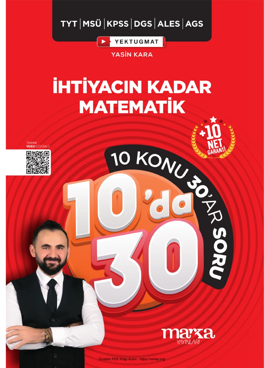 İhtiyacın Kadar Matematik Kampı Halil KPSS kapak görseli