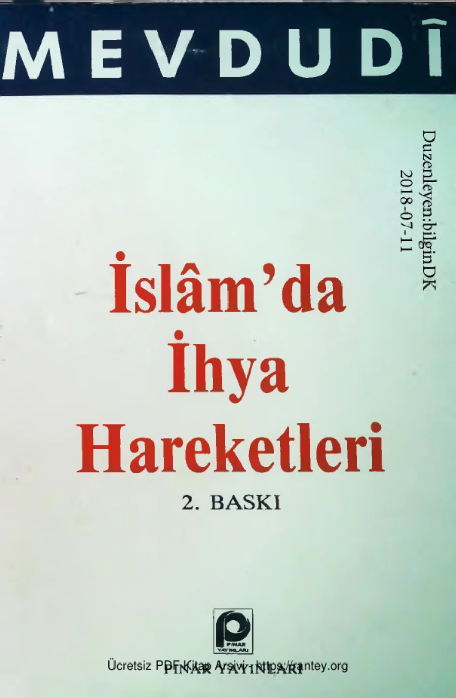 Ihya Hareketleri kapak görseli