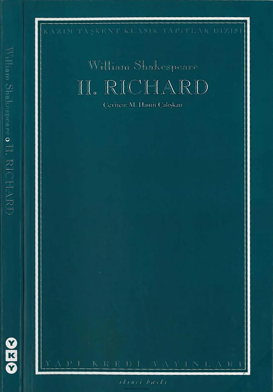 II. Richard kapak görseli