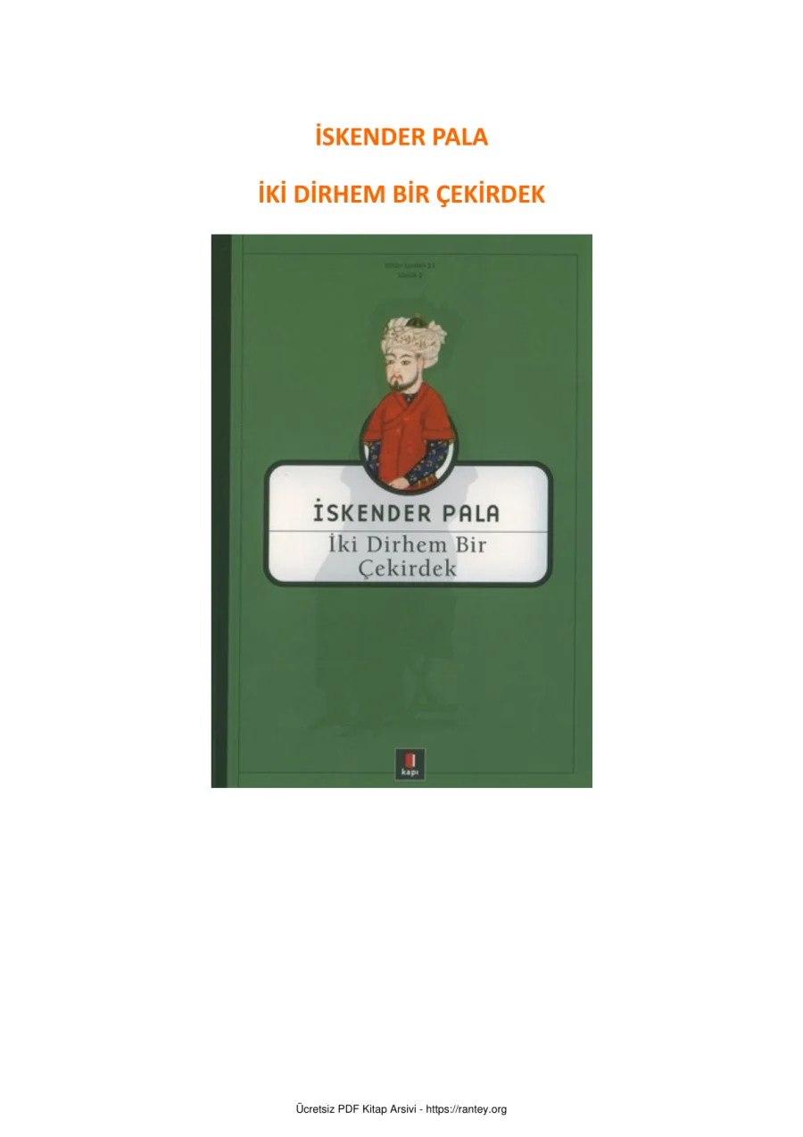 Iki Dirhem Bir Cekirdek kapak görseli