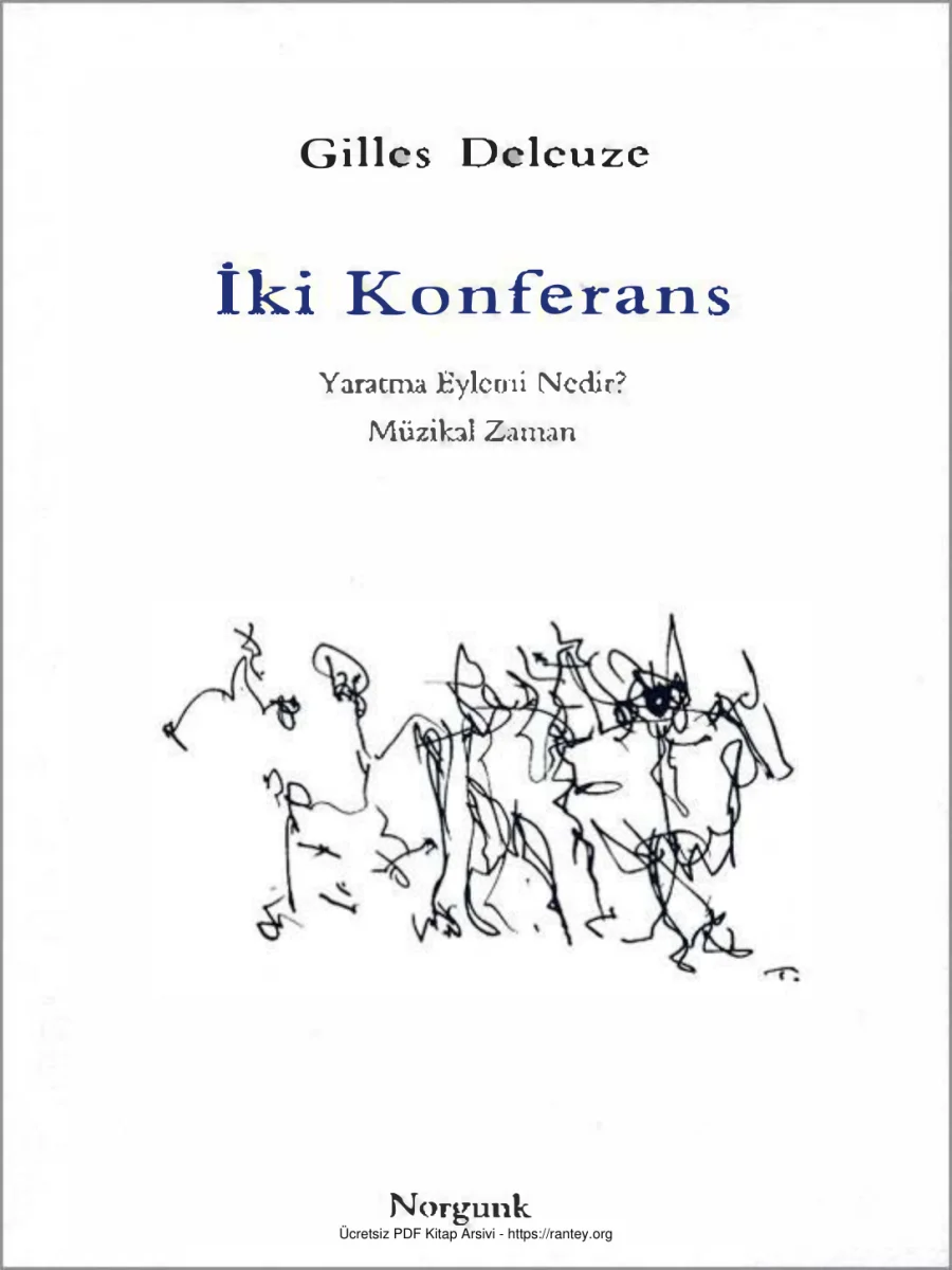 İki Konferans kapak görseli