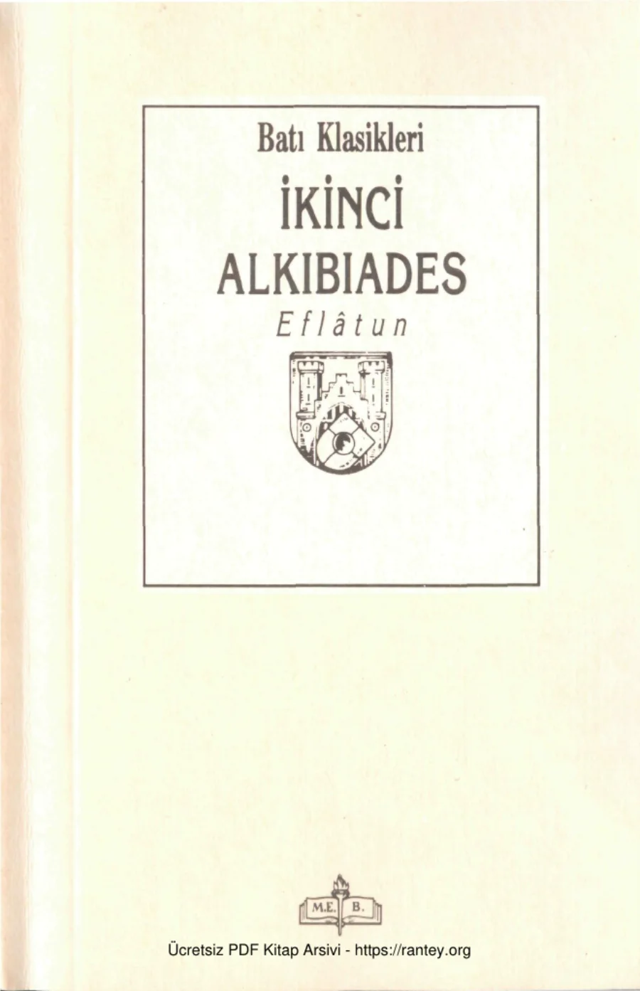 İkinci Alkibiades kapak görseli