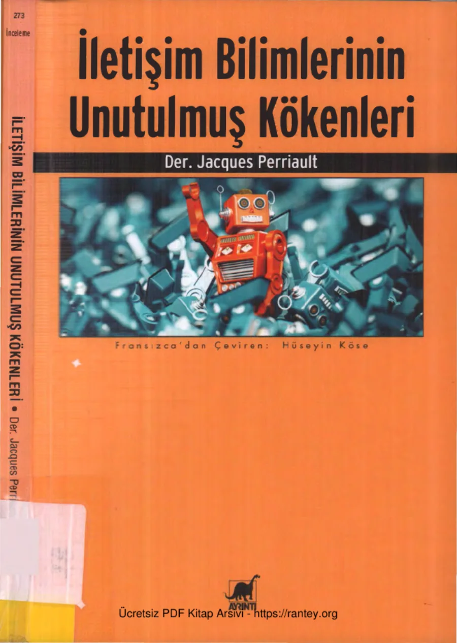 İletişim Bilimlerinin Unutulmuş Kökenleri kapak görseli