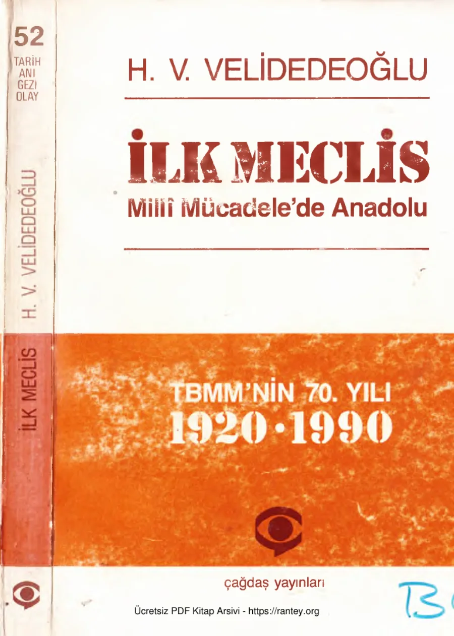 İlk Meclis: Milli Mücadelede Anadolu kapak görseli