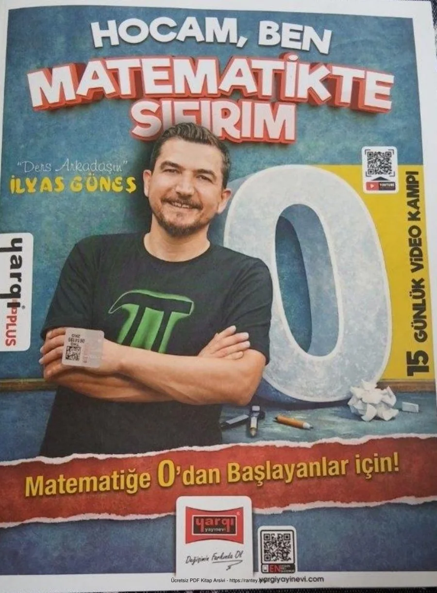 İlyas hoca matematikte sıfırımpdf kapak görseli