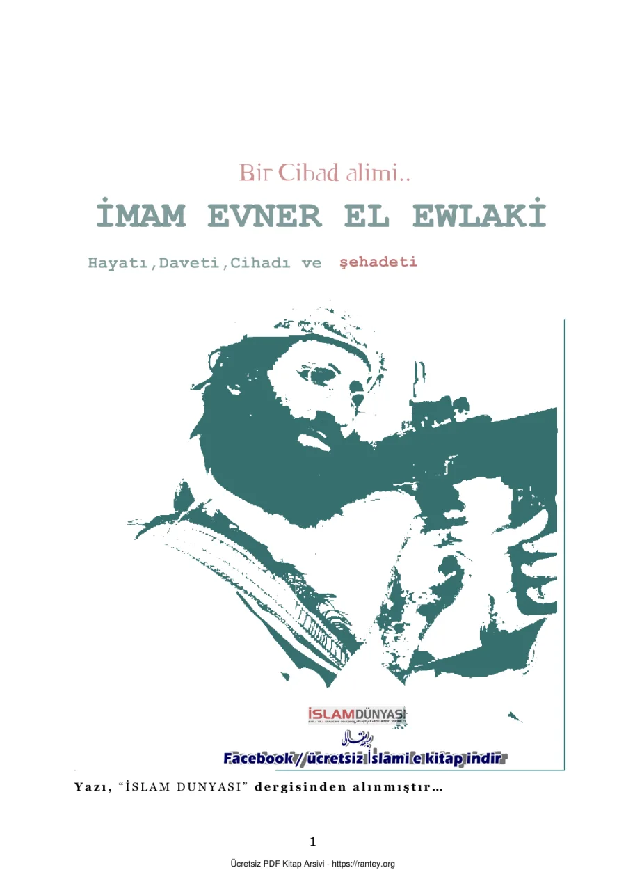 İMAM ENVER EL EVLAKİ hayatı ve CİHADI Ebu Abdulmumin Tekin Mıhçı kapak görseli