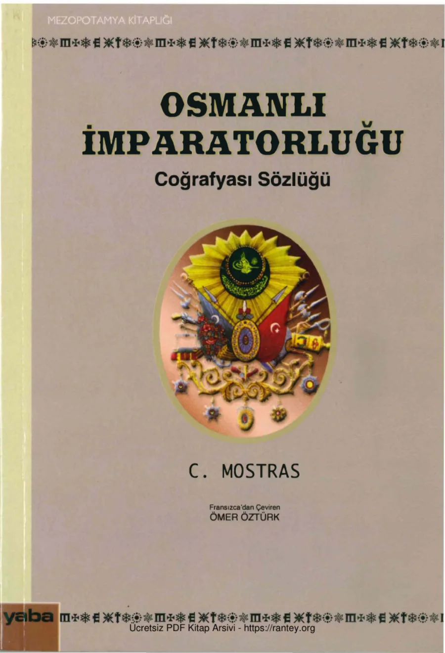 İmparatorluğu Coğrafyası Sözlüğü Yaba Yayınları kapak görseli