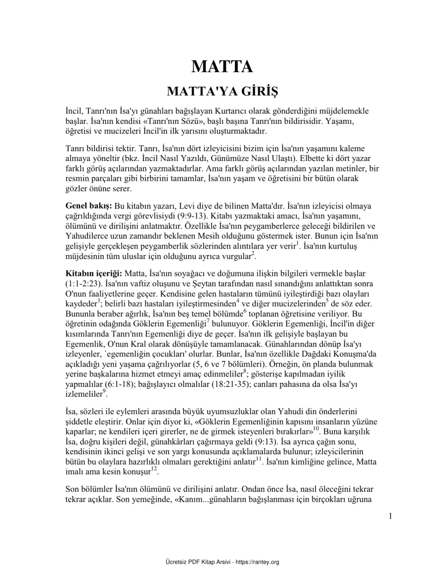 incil müjde türkçe kapak görseli