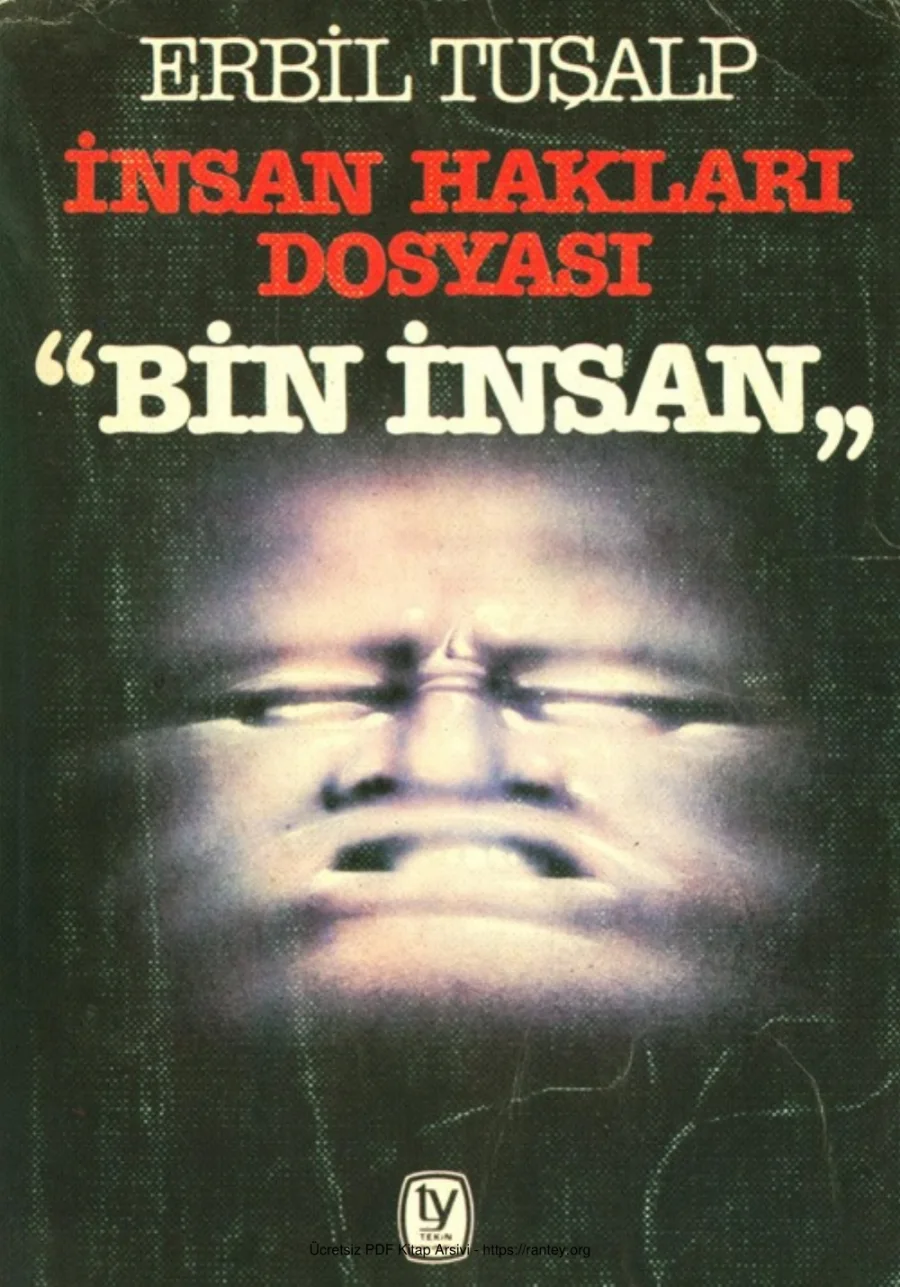 İnsan Hakları Dosyası Bin İnsan kapak görseli