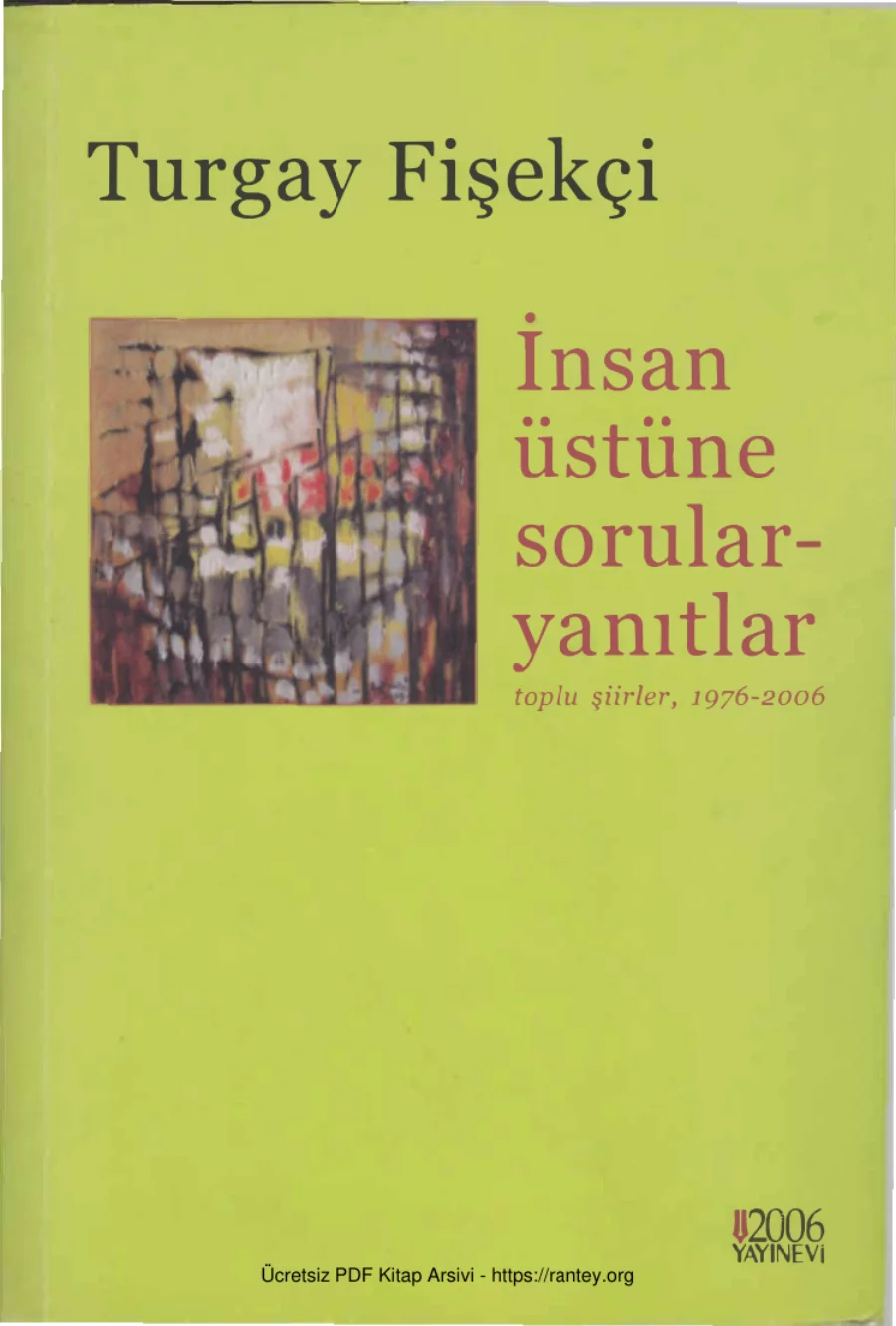 İnsan Üstüne Sorular Yanıtlar kapak görseli