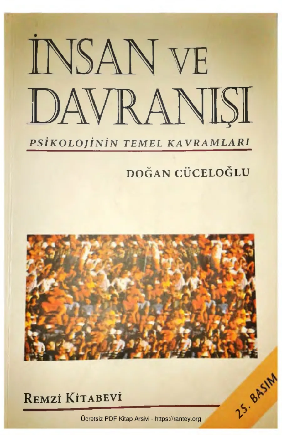 İnsan ve Davranışı: Psikolojinin Temel Kavramları kapak görseli
