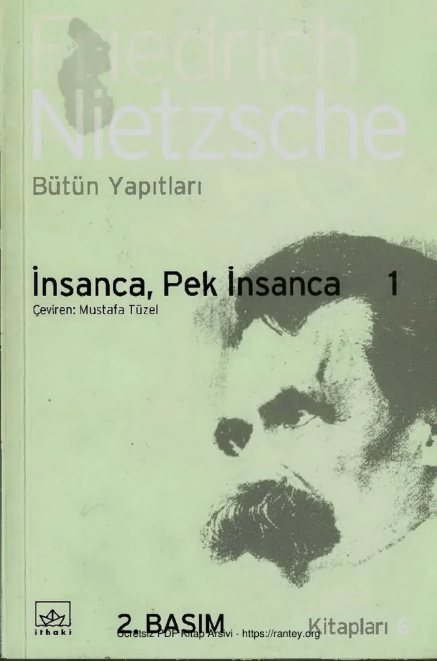 İnsanca Pek İnsanca I ithaki kapak görseli