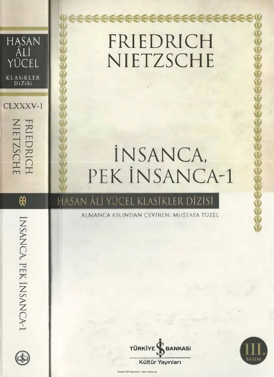 İnsanca Pek İnsanca kapak görseli