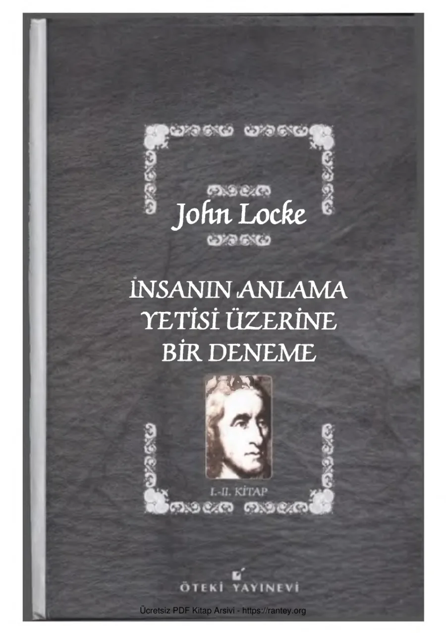 İnsanın Anlama Yetisi Üzerine Bir Deneme 1 ve 2cilt Öteki Yayınevi kapak görseli
