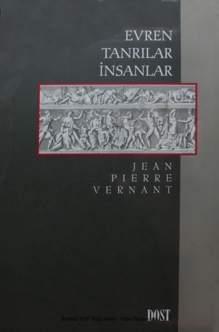 İnsanlar Jean Pierre Vernant kapak görseli