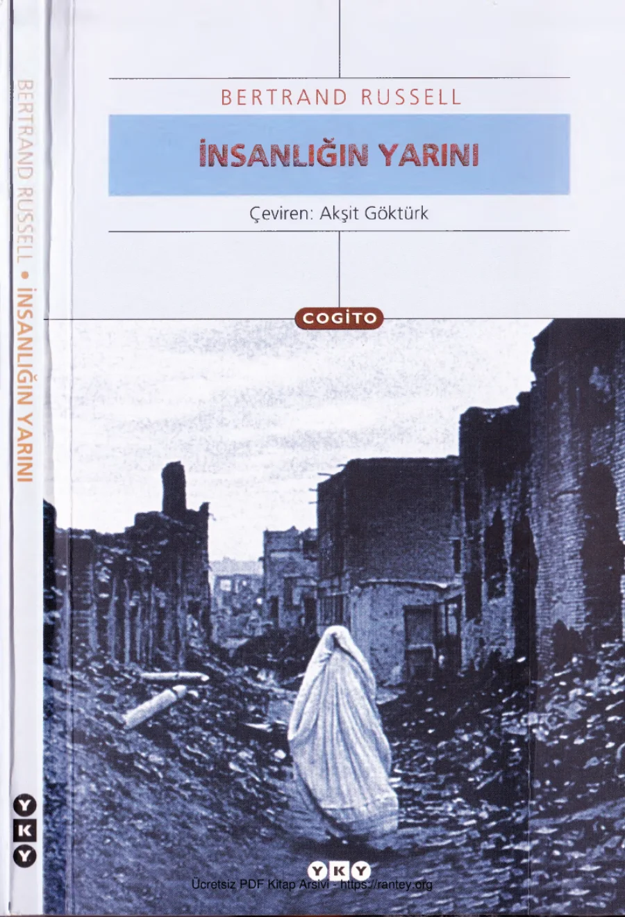 İnsanlığın Yarını YKY Cogito kapak görseli