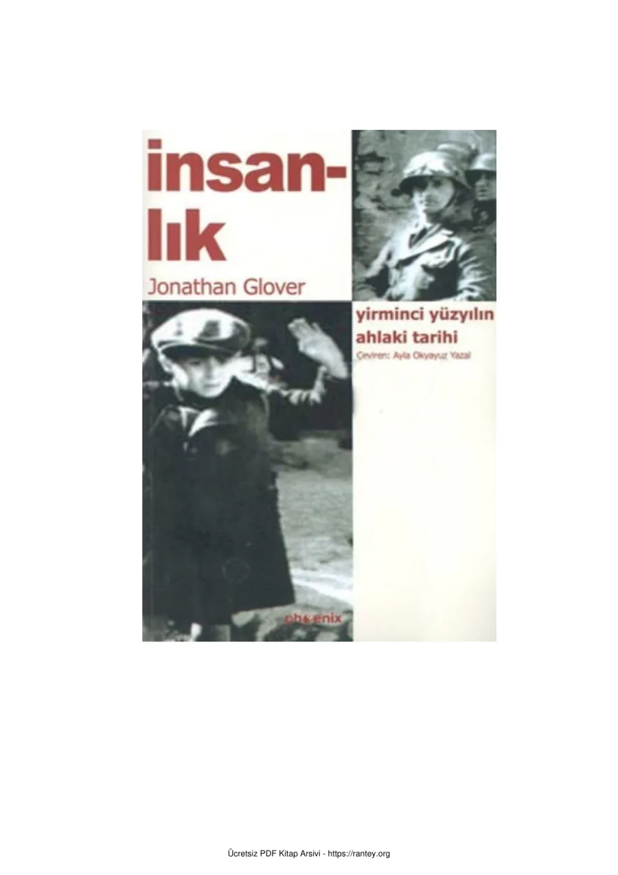 İnsanlık: Yirminci Yüzyılın Ahlaki Tarihi kapak görseli