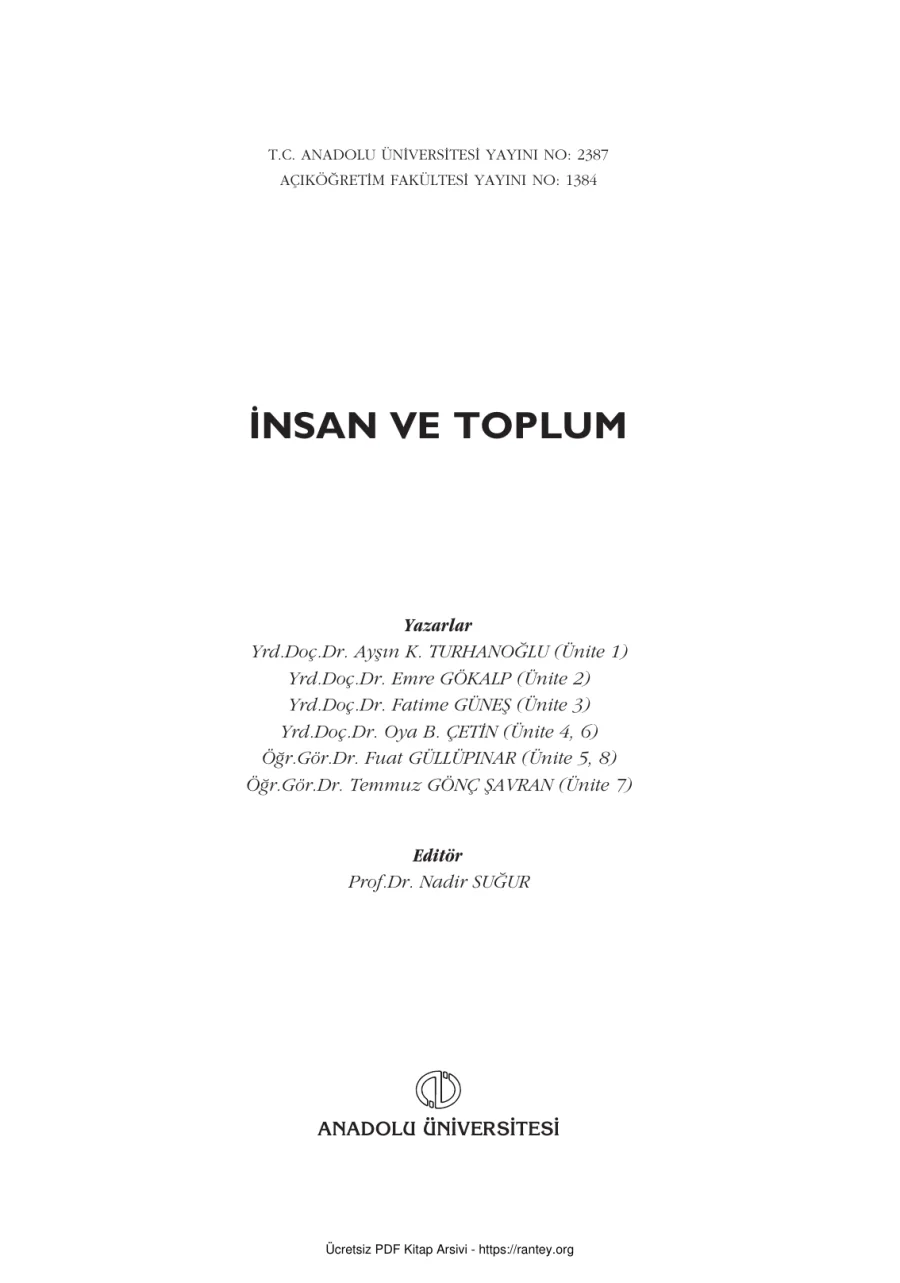 İnsanVeToplum SOS104U kapak görseli