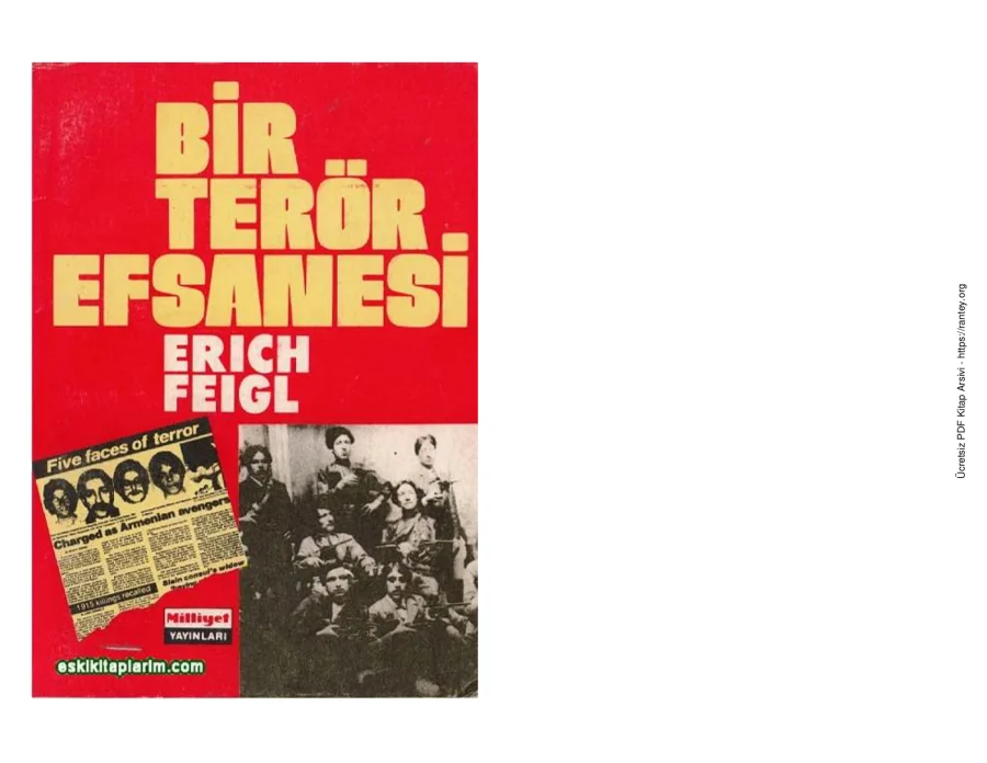 ir Ermeni Terörü Efsanesi1987 Milliyet Yayınları kapak görseli