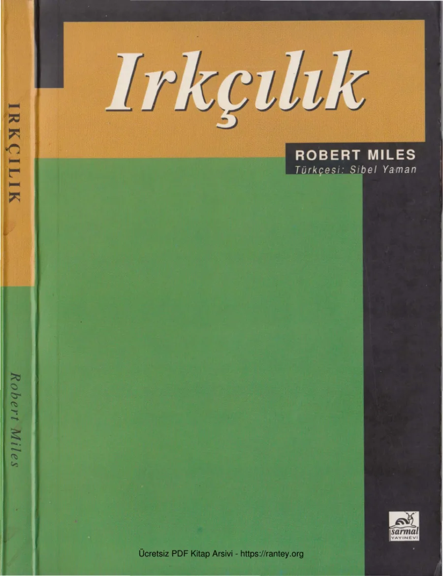 Irkçılık kapak görseli