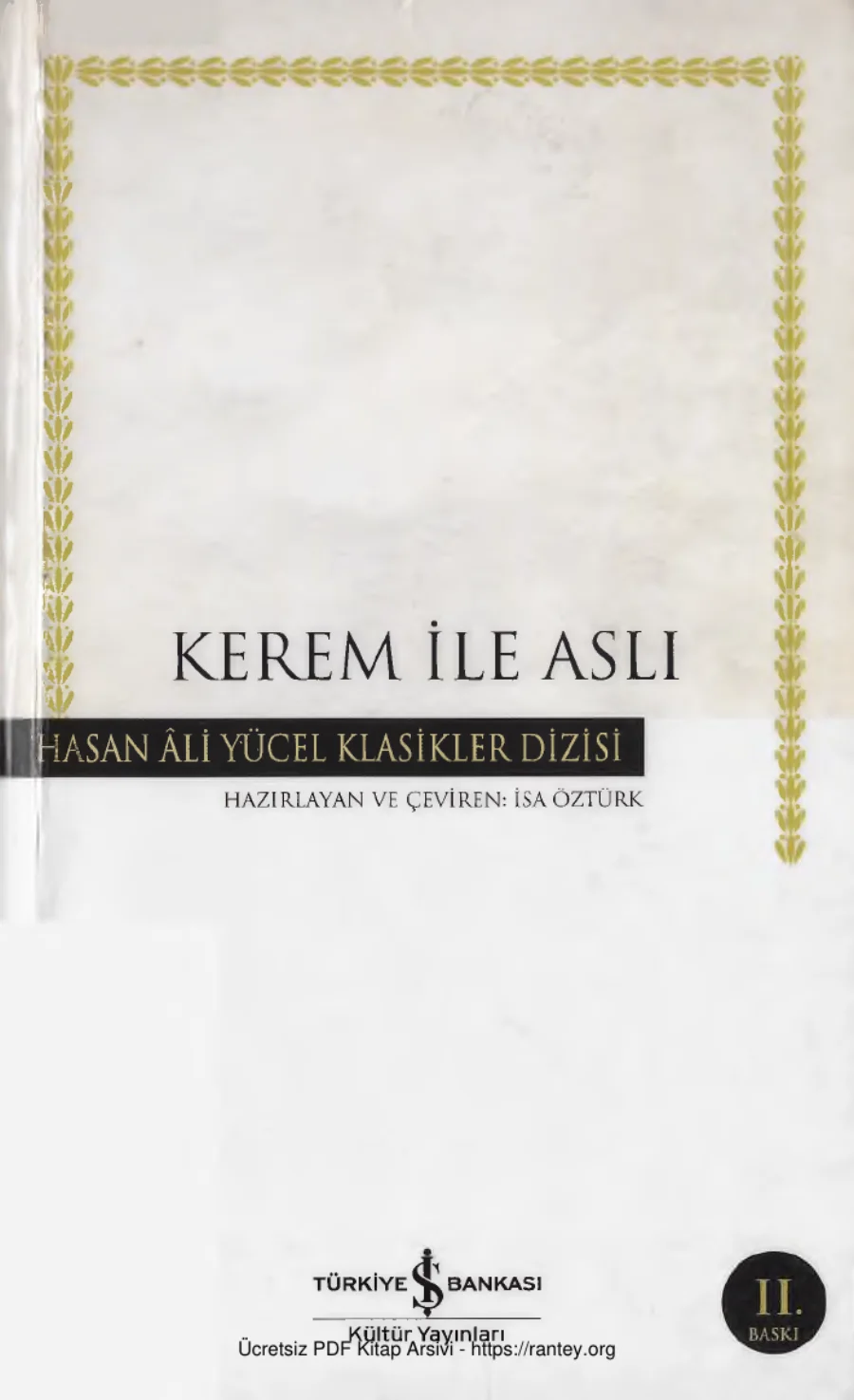 İsa Öztürk Kerem İle Aslı kapak görseli