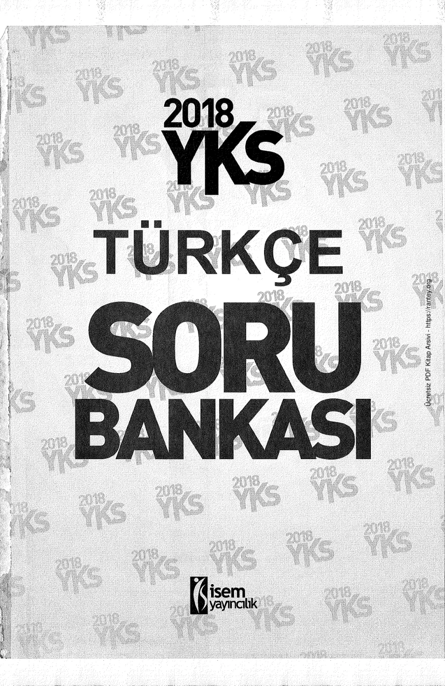İSEM YKS TÜRKÇE SORU BANKASI kapak görseli