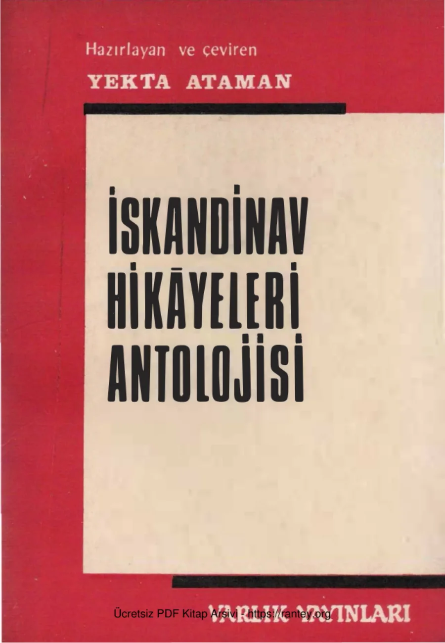 İskandinav Hikayeleri Antolojisi kapak görseli
