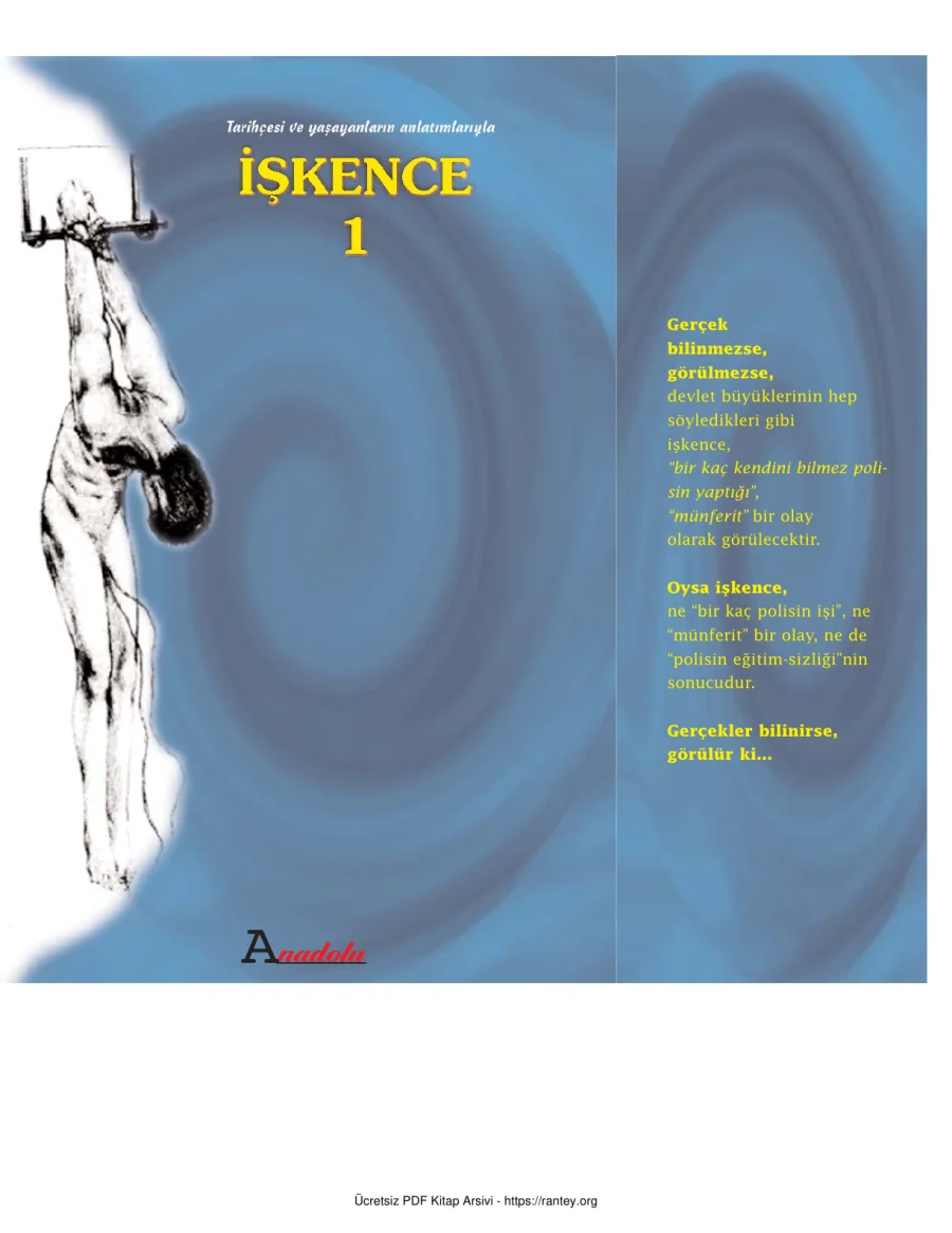 İşkence Anadolu Yayınları kapak görseli