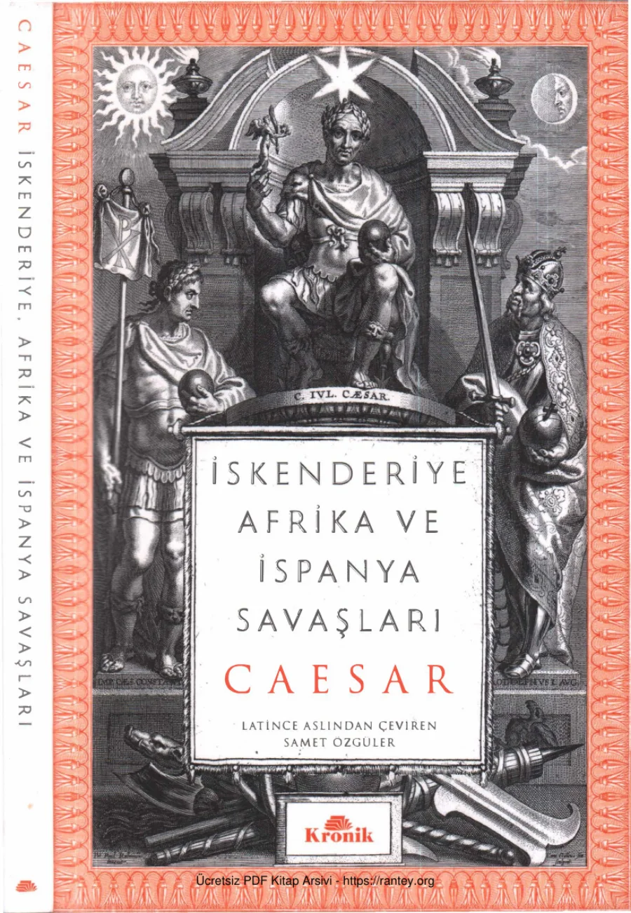 İskenderiye Afrika ve İspanya Savaşları kapak görseli