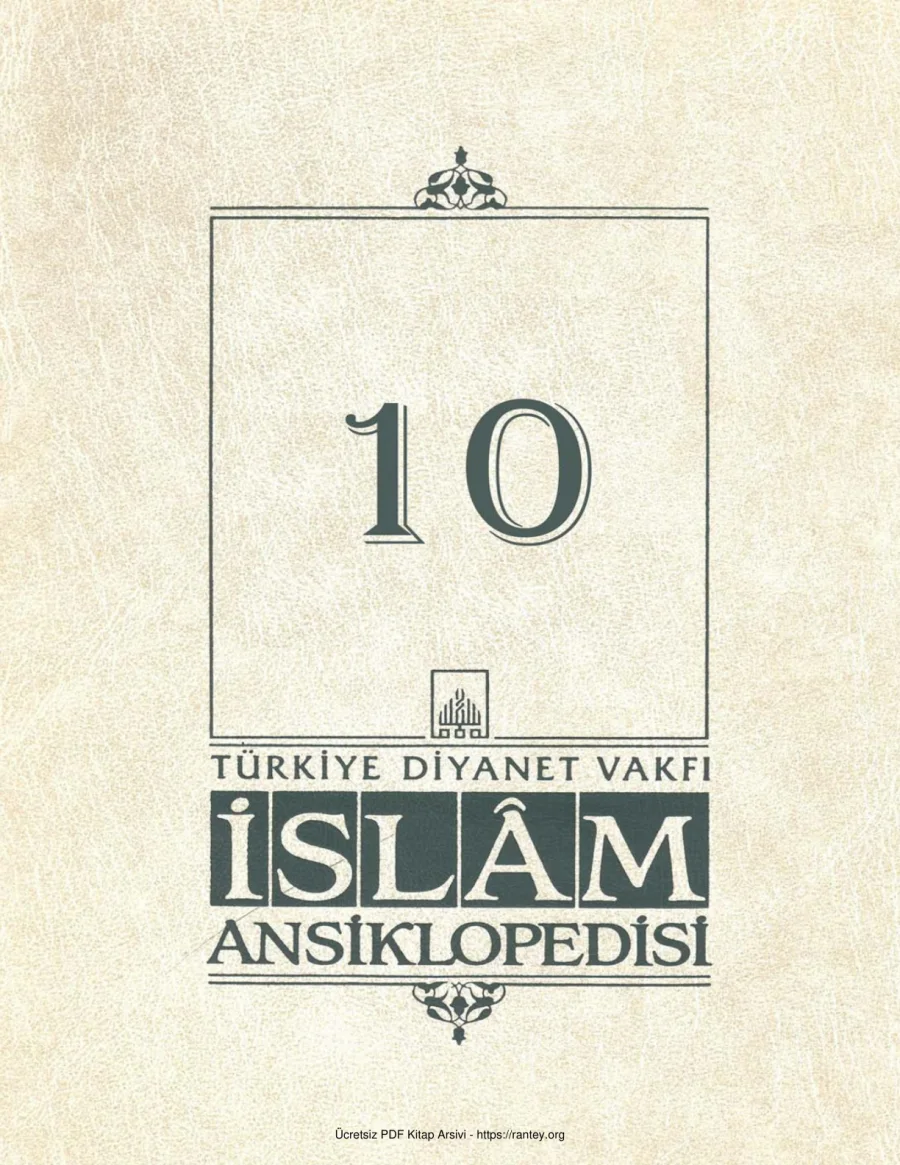 İslam Ansiklopedisi 10 Dmetülcendel kapak görseli