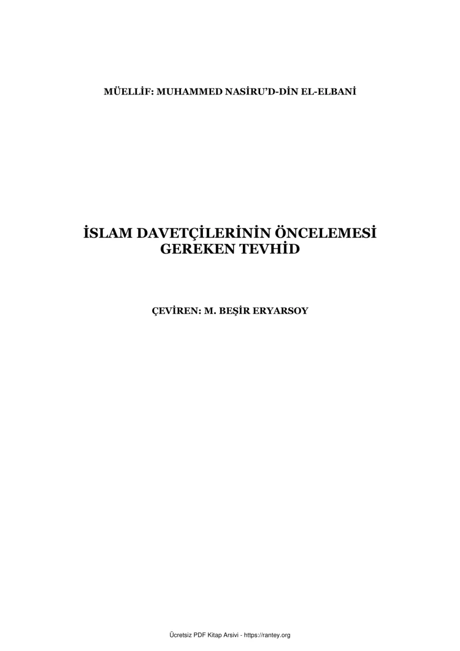 ISLAM DAVETCILERINE EL BANI Ebu Abdulmumin Tekin Mıhçı kapak görseli