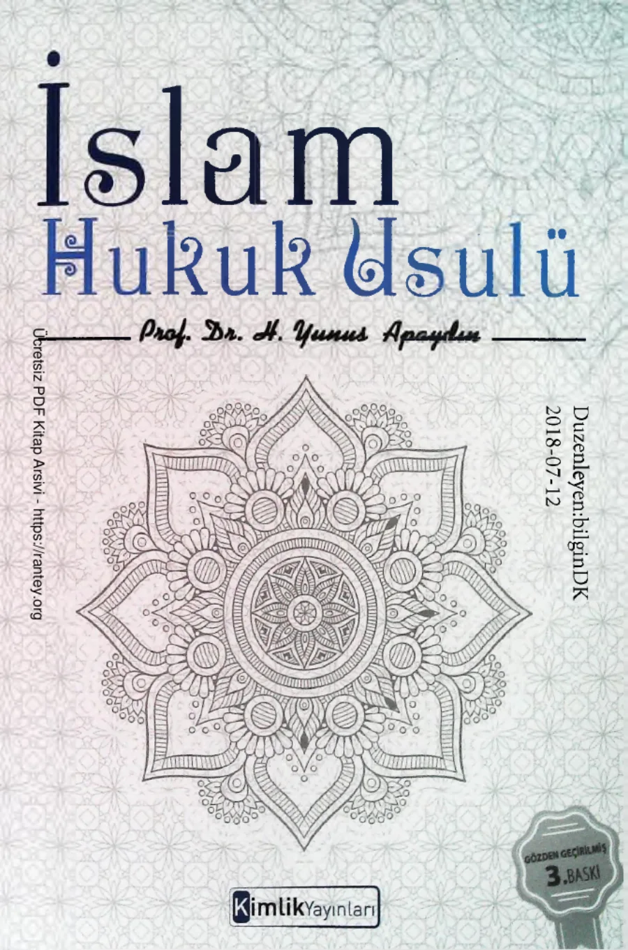 Islam Hukuk Usulu kapak görseli