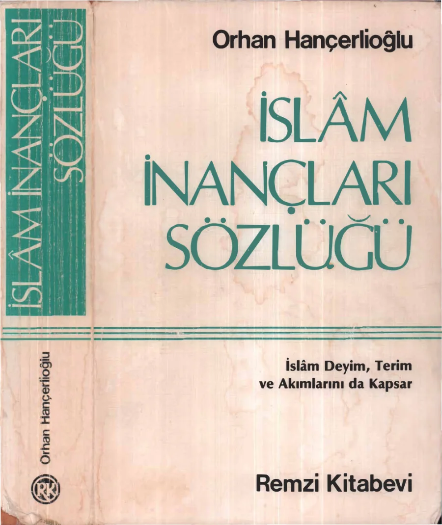 İslam İnançları Sözlüğü kapak görseli