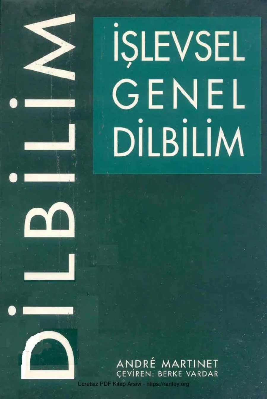İşlevsel Genel Dilbilim kapak görseli