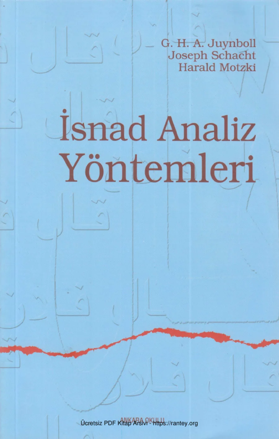 İsnad Analiz Yöntemleri kapak görseli