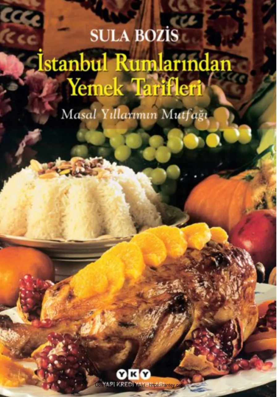 İstanbul Rumlarından Yemek Tarifleri kapak görseli