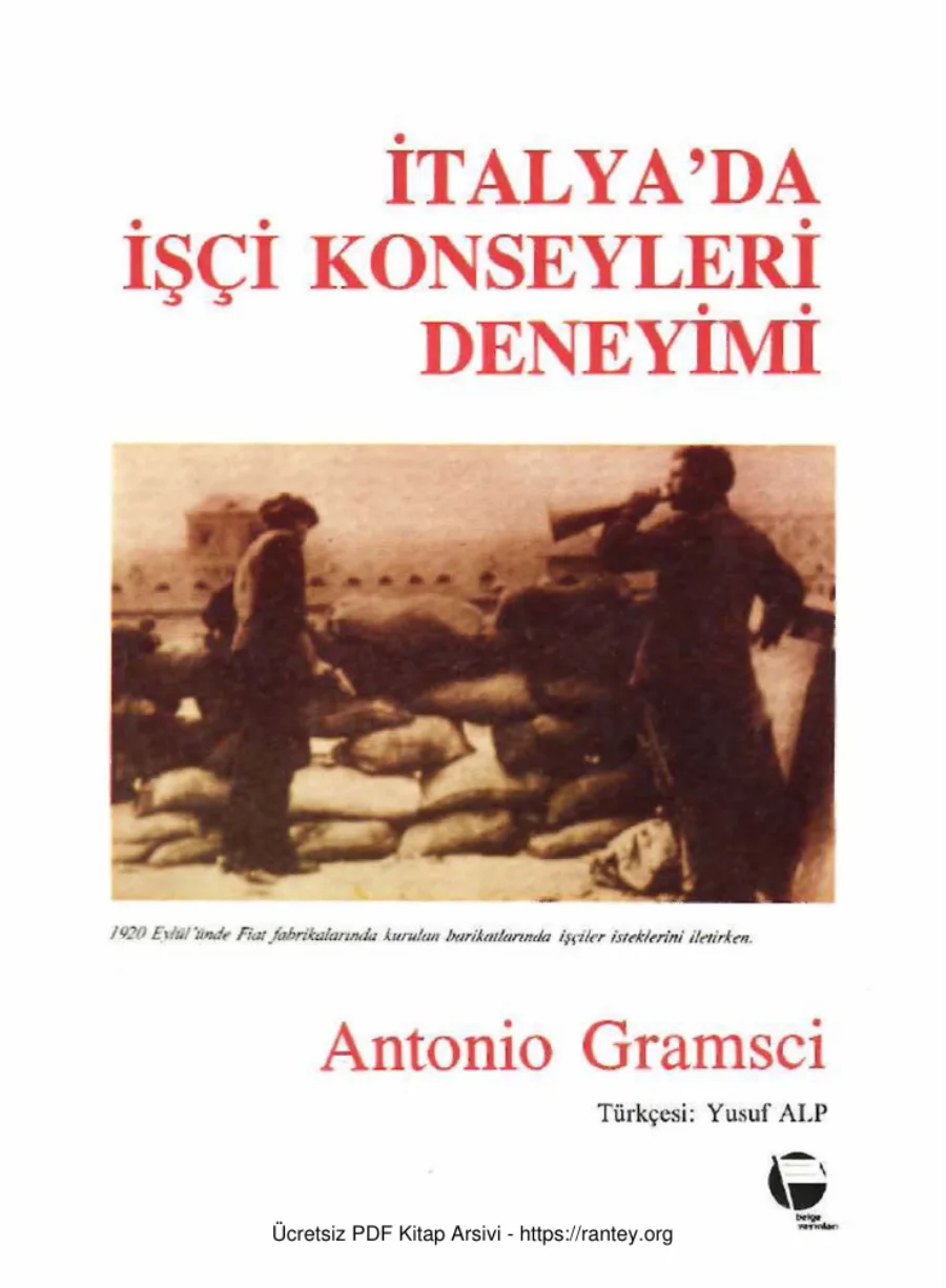 İtalya'da İşçi Konseyleri Deneyimi kapak görseli